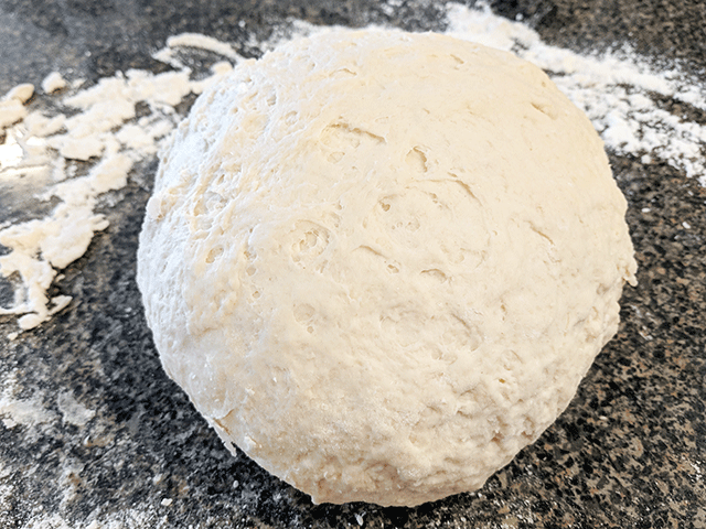 cottage bread dough
