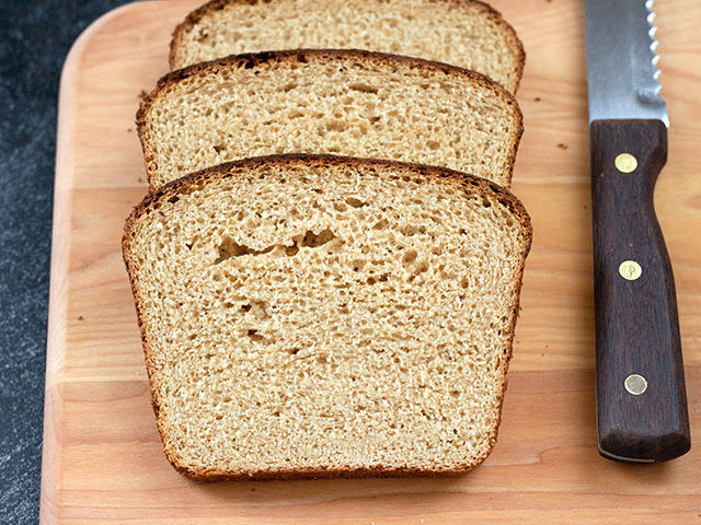 honey whole wheat sourdough sandwich bread