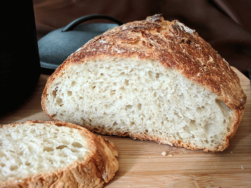 Overnight No-Knead Dutch Oven Bread » the practical kitchen