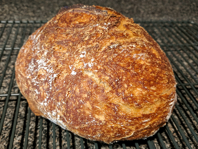 Dutch oven No-Knead Overnight Bread