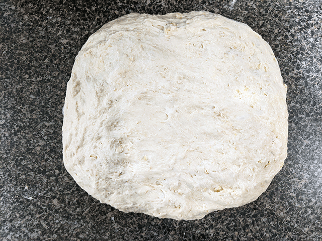 maple oat sourdough sandwich bread dough