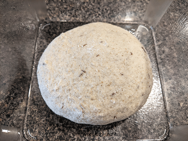 light rye sourdough sandwich bread dough