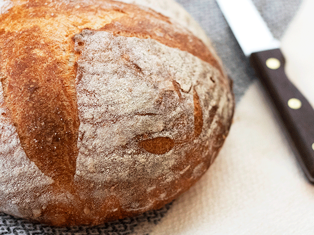 same-day artisan-style white bread