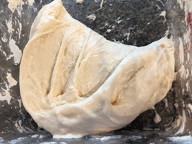 same-day artisan-style white bread dough