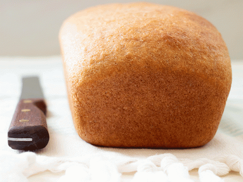 Honey Wheat Sourdough Sandwich Bread - Little Spoon Farm