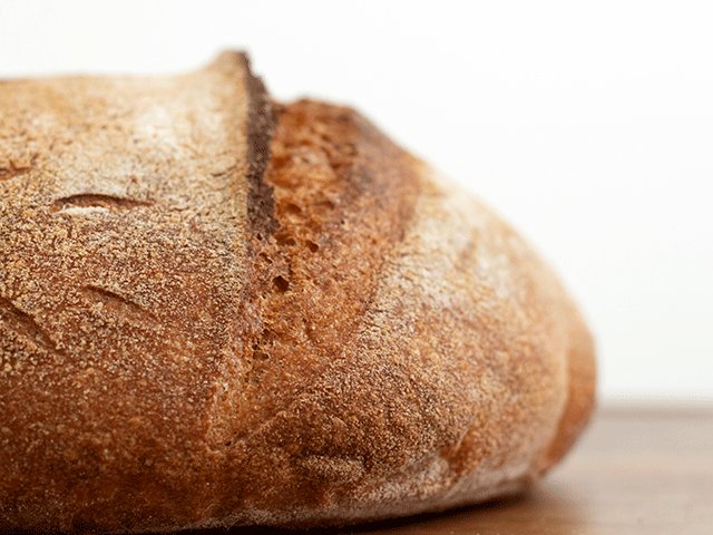 100 percent whole wheat artisan sourdough bread