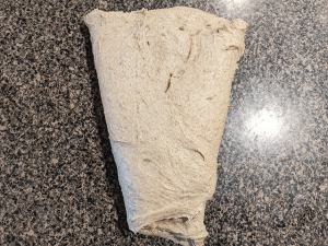 dough folded