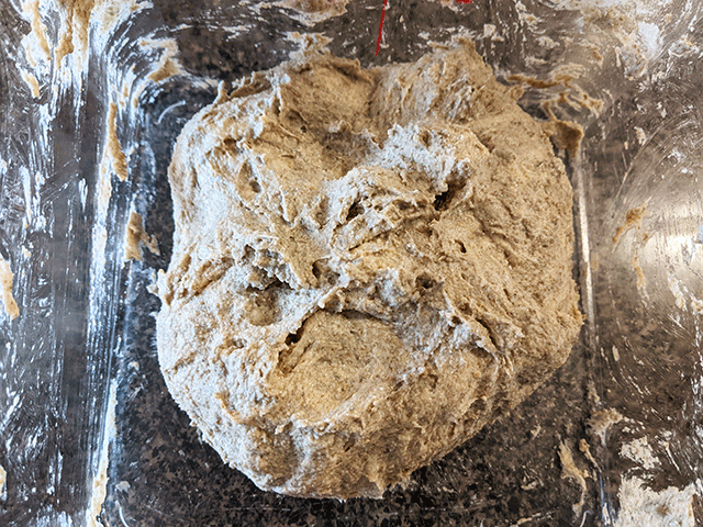 wheat and rye flour mixed