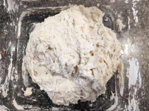 autolyse dough for naturally leavened artisan bread