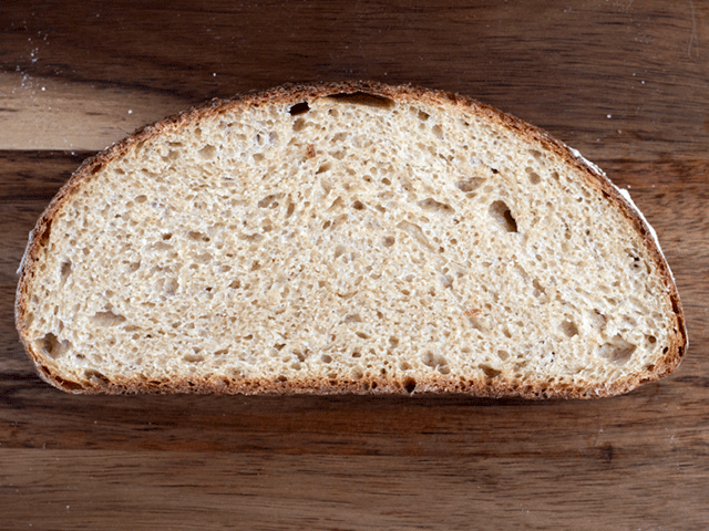 Same-Day Artisan-Style 75% Wheat Bread