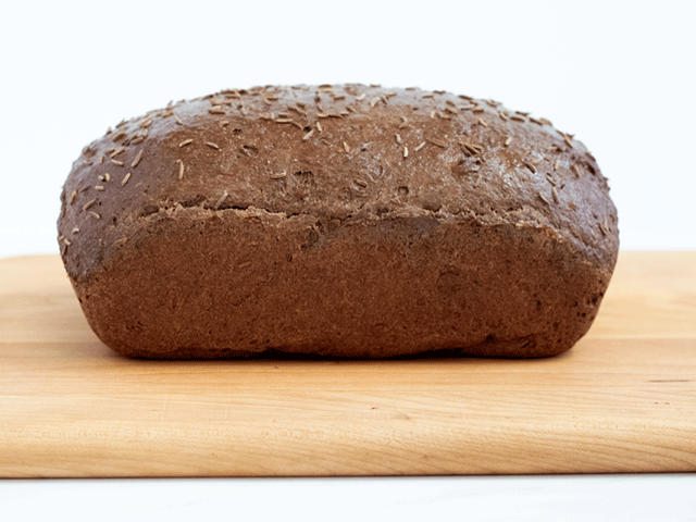 Beginner Dark Rye Sandwich Bread