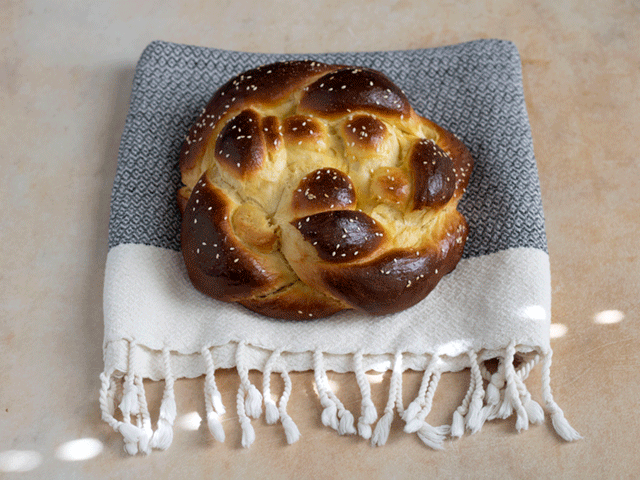 braided egg bread challah