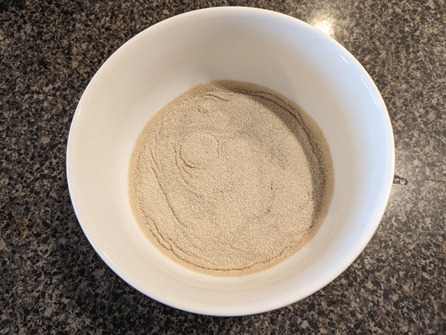 yeast for braided egg bread